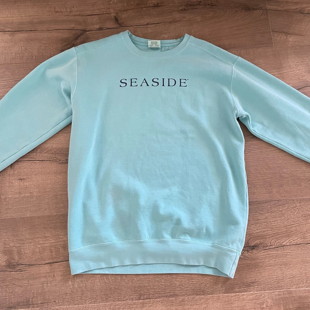 The Seaside Style Mint Green Sweatshirt